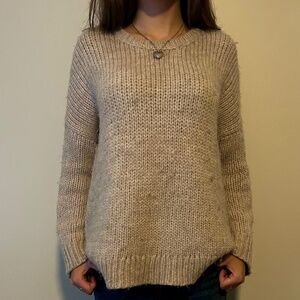 Aritzia (Babaton) - Knit Oversized Sweater: Women's Size 2 Wool and Alpaca Mix